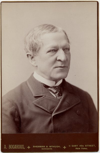 Levi Parsons Morton (1824-1920), 22e vice-president van de VS; foto door A Bogardus, New York door American Photographer